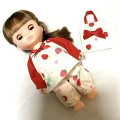 メルちゃんソランちゃんパジャマ　いちごさん　＊182