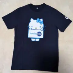 Hello Kitty Nursing Now Tシャツ ネイビー M