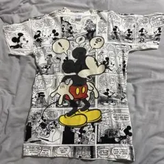 レア2XL☆US輸入90s】ディズニー ミッキー 全面プリントTシャツ - メルカリ