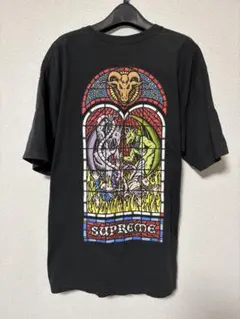 Supreme T 셔츠 블랙 XL
