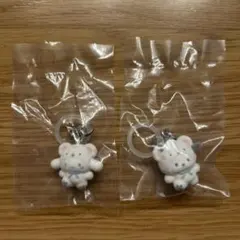 サンリオ　めじるしアクセサリー　ふわふわスノー　シナモン　ポチャッコ　セット