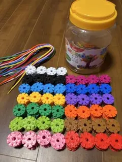 ジスター GESTAR 知育玩具 ブロック 紐付き