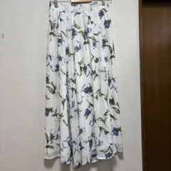 神戸レタス 花柄 スカーチョ スカパン スカート パンツ