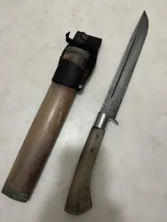 土居良明 古式火造 土佐打刃物 剣鉈 和式ナイフ 椎葉山差 両刃