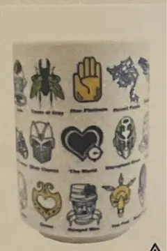 ジョジョの奇妙な冒険　第3部　湯のみ　WJ50周年記念展