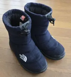 ノースフェイス ヌプシ ブーティ ウール ネイビー 23cm