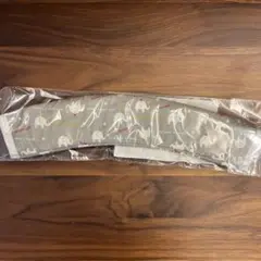 【新品未使用】ベビーカーフロントガードカバー グレー 象