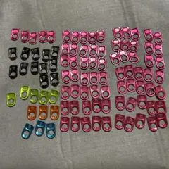 モンスターエナジードリンク　プルタブ　ピンク　黒 緑 オレンジ 青