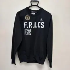 F.R.LCS 82 黒 クルーネックセーター