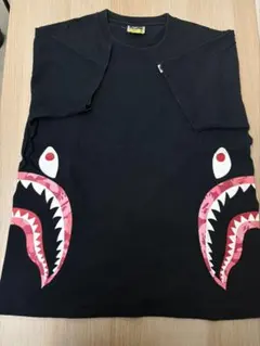 A BATHING APE サイド　カモ　シャーク　Tシャツ