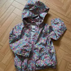 GAP フード付きブルゾン 花柄 100サイズ ギャップのサムネイル