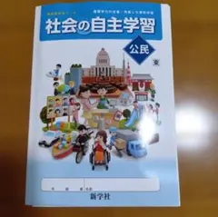 社会の自主学習 公民 新学社