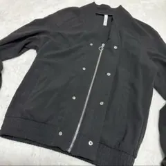 ZARAメンズ長袖アウター カーディガン　ライトジャケットMサイズ黒