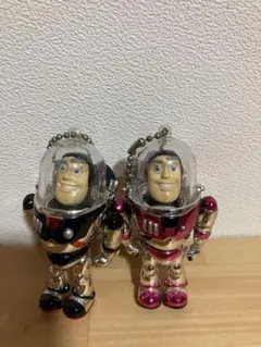 s*y様 トイストーリー　バズライトイヤー　メタリックキーホルダー　プライズ　レ