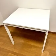 【天板美品!!!】IKEA伸長式ダイニングテーブル VANGSTAヴァングスタ イケア 【IKEA】VANGSTA ヴァングスタ 伸長式テーブル, ホワイト