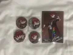 そらまふうらさか　あほの坂田　となりの坂田 缶バッチ　ポストカード