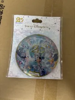 東京ディズニーシー20周年記念缶バッジ