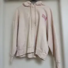 gap パーカー　ピンク　トップス　フード　裏起毛