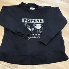 POPEYE トレーナー ブラック