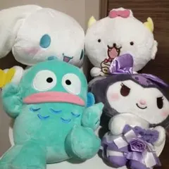 【新品未使用】サンリオキャラクターズぬいぐるみセット おまけ付き