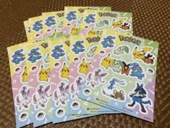 ポケモンシール10枚セット　ポケットモンスターシール　ステッカー　シールセット