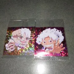 ワンピース　シールウエハース　SGR ルフィ、ルフィ&ボニー　2枚セット