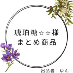 琥珀糖⭐︎⭐︎様 リクエスト 2点 まとめ商品