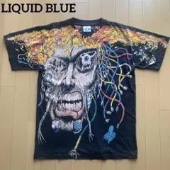 LIQUID BLUE リキッドブルー ローガンTシャツ L 90年代USAのサムネイル