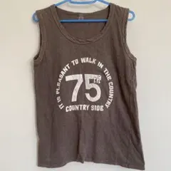 90s YALE 購買部 販売 タンクトップ blue large - メルカリ