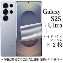 Galaxy S25 Ultra ハイドロゲルフィルム×2枚 SC-52F