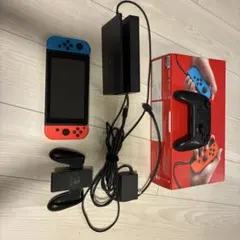 Nintendo Switch 本体 ネオンブルー ネオンレッド　プロコン付き