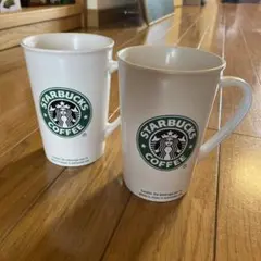 人気ロゴ】日本未発売！スターバックス USA製クリアグラス マグ1点