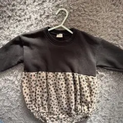 レオパード柄 ロンパース70~80センチ