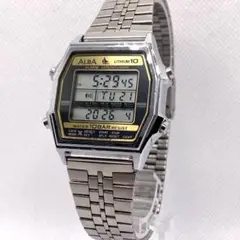 美品 稼働品SEIKO セイコー アルバ ALBA デジタルW041-5030