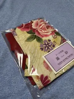 羅紗MSD.SDM.MDD対応　生成り薔薇柄着物袴セット