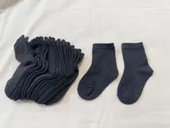 黒　ソックス　靴下　13cm〜15cm　10点セット