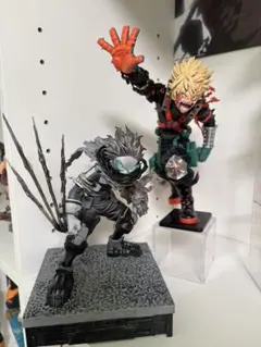 ヒロアカ　フィギュア2点セット　デク　かっちゃん