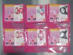 【新品未開封】マイメロディ ラバーマスコットクリップ 全6種セット