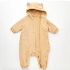 ユニクロ UNIQLO くま ベアー ファーリーフリースオールインワン 70