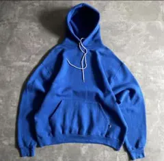 レアカラー神サイズ80sラッセルUSA製パーカー無地XLブルーAKIMBO元ネタ