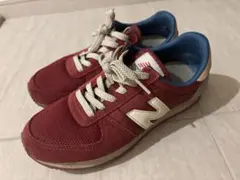 New Balance カジュアルスニーカー レッド