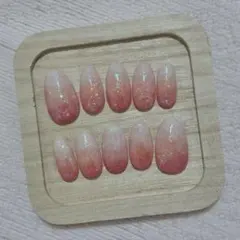 新生活応援セール　入学式　春ネイル　超ぷっくり　ラメ　分厚め