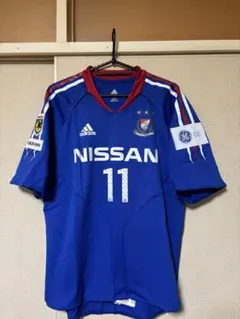 希少】横浜F・マリノス 松田直樹 adidas ユニフォーム L - メルカリ