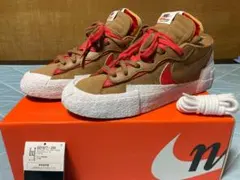 ★NIKE × SACAI BLAZER Low. BROWN.新古品★