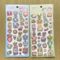 ハムちゃんずワールド　まじかるみゅーちゃん　ぷくキラシール　平成