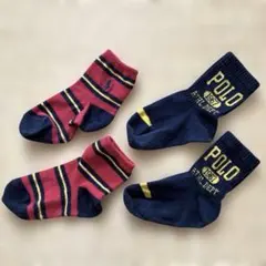 POLO ベビー靴下2セット