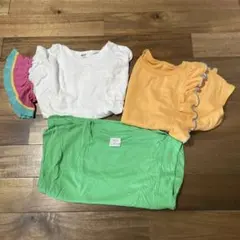 3点トップス　ナイロンパンツ1枚　セット