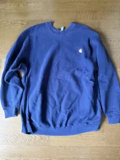 Carhartt スウェット　ネイビー　三角タグ made in usa