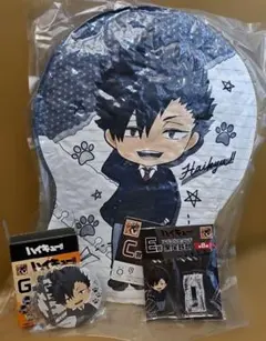 グッスマくじハイキュー!!C賞ダイカットクッション黒尾鉄朗 孤爪研磨セット ハイキュー グッスマくじ ダイカットクッション C賞 孤爪研磨 黒尾鉄朗