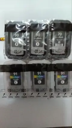 新品、未使用、Canon 純正インク 6 個